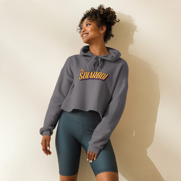 solarboi Crop Hoodie - Image 3